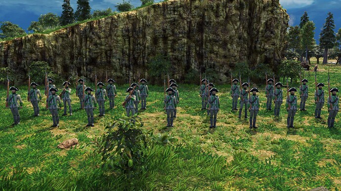 AoE III DE Mexicans Soldado during the day