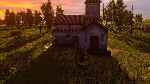 AoE III DE Şahin at sunset