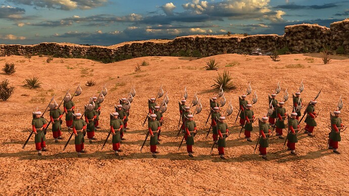 AoE III DE Ottoman Veteran Azap at sunrise
