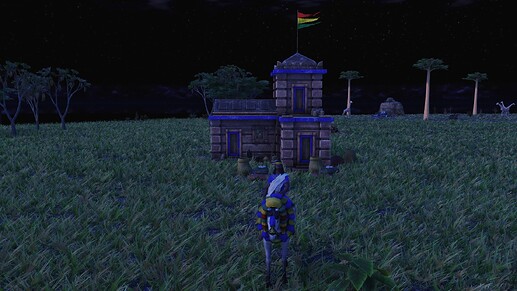 AoE III DE Emperor Tewodros during the night