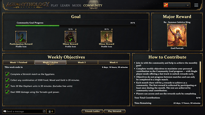 AoMR Ra - Summer Solstice King community event week 2