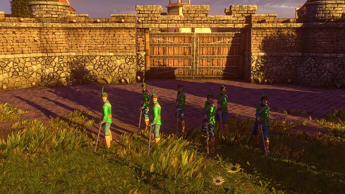 AoE III DE Italians Schiavone at sunset