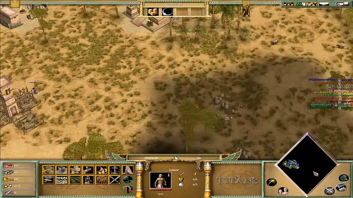 Age of Mythology The Titans UI