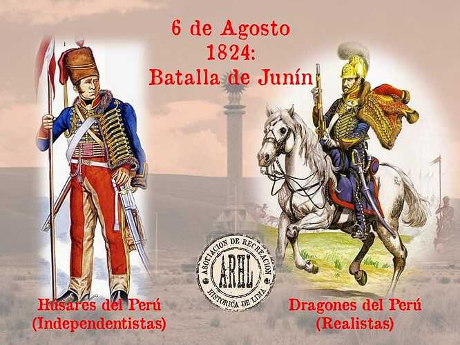 hussars of junin vs royalist dragoons