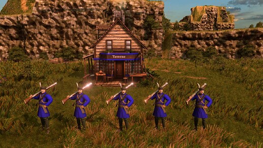 AoE III DE Hajduk at sunrise