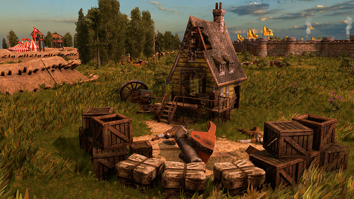 AoE III DE death and destruction at sunrise