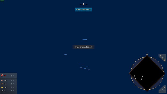 sync error