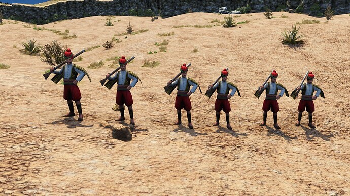 AoE III DE Ottoman Bashibozuk during the day
