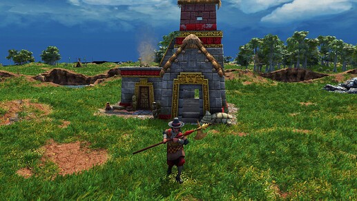 AoE III DE Tupac Amaru II during the day