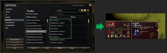 Combined Keys Error