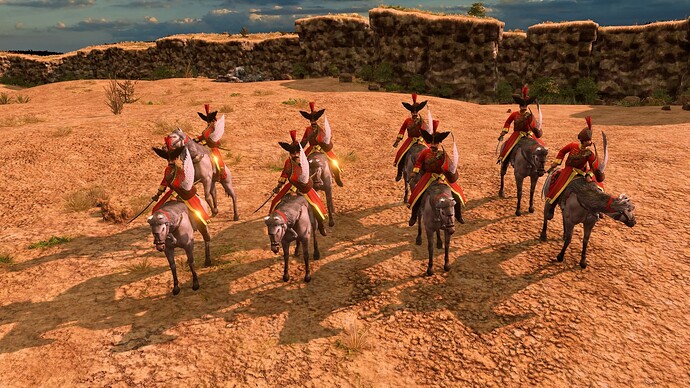 AoE III DE Ottoman Rumeliot at sunrise
