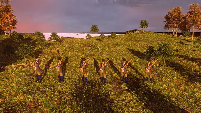 AoE III DE United States Exploration Age Minuteman at sunset