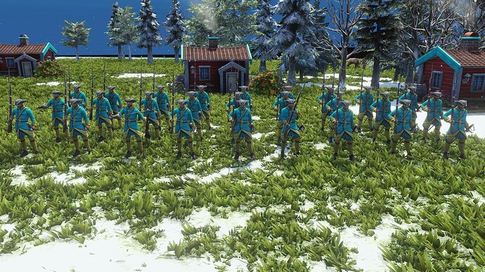 AoE III DE Swedes Veteran Carolean during the day