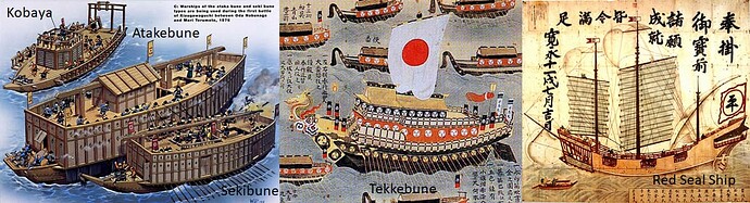 Japanese Ships v1.1 by GoldenArmorX