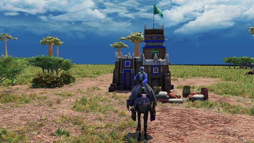 AoE III DE Usman dan Fodio during the day