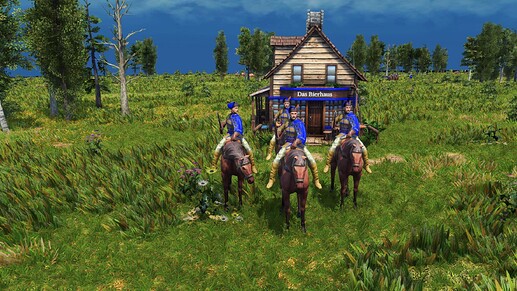 AoE III DE Crabat during the day