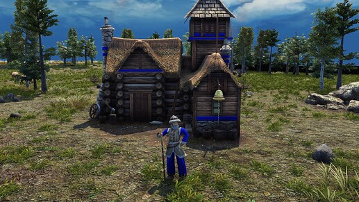 AoE III DE Default Russian Explorer during the day