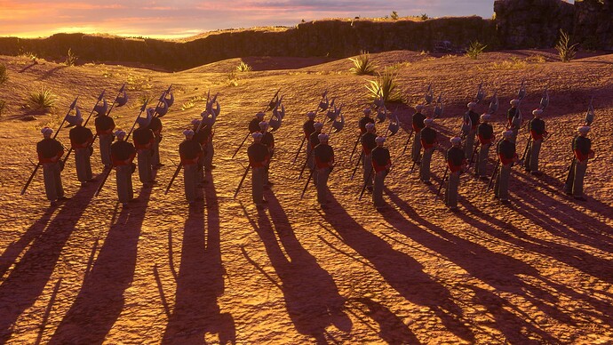 AoE III DE Ottoman Azap at sunset