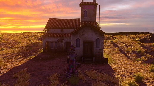 AoE III DE La Catrina at sunset