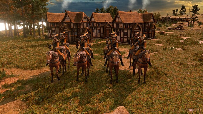 AoE III DE Dutch Veteran Ruyter at sunrise