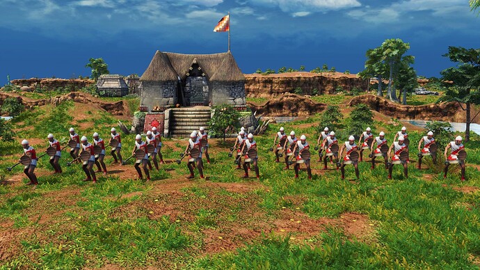 AoE III DE Inca Chimu Runner during the day