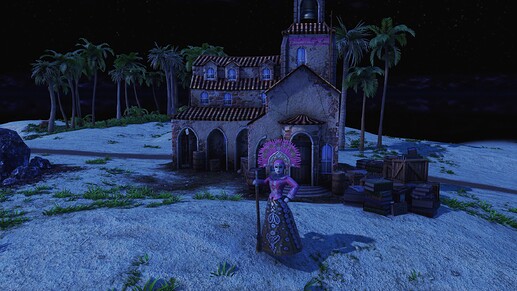 AoE III DE Venetian Noblewoman during the night