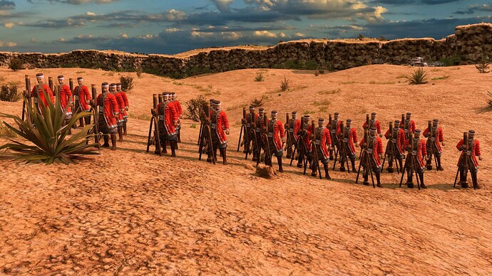 AoE III DE Ottoman Veteran Abus Gunner at sunrise