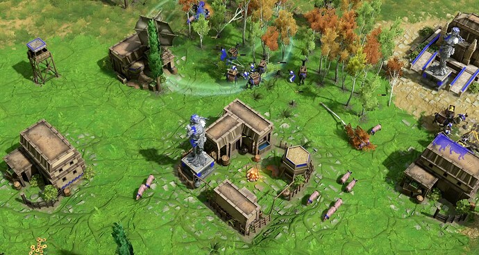 Age of Mythology Retold Gaia Town