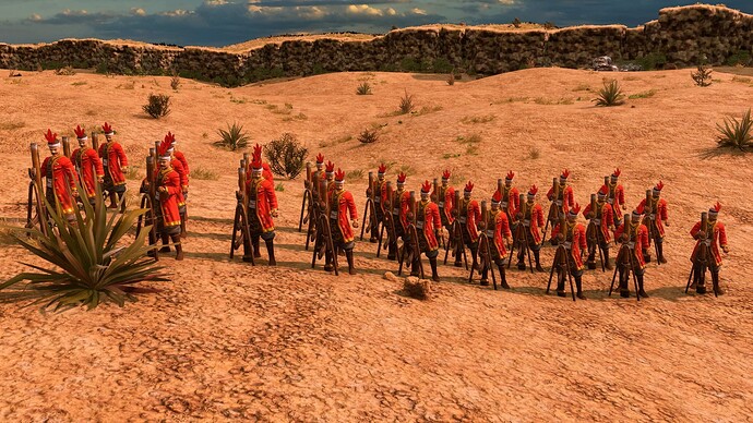 AoE III DE Ottoman Imperial Abus Gunner at sunrise