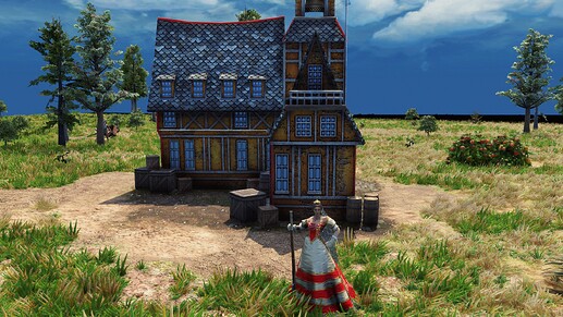 AoE III DE Empress Sissi during the day