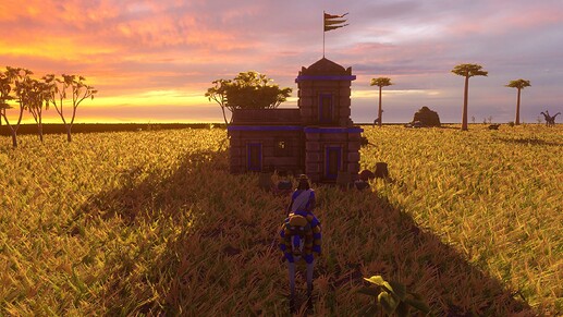 AoE III DE Emperor Tewodros at sunset