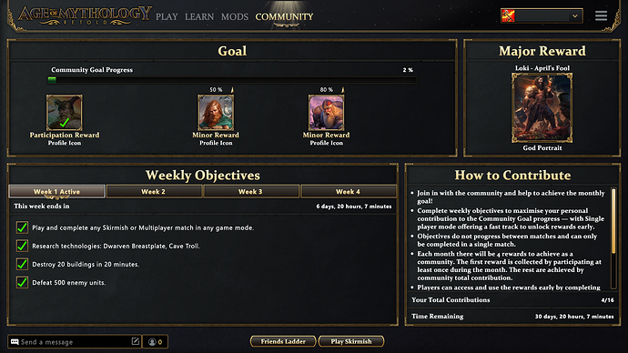 AoMR Loki - April's Fool community event week 1