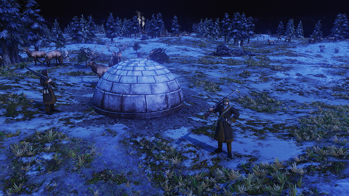 AoE III DE Poachers during the night