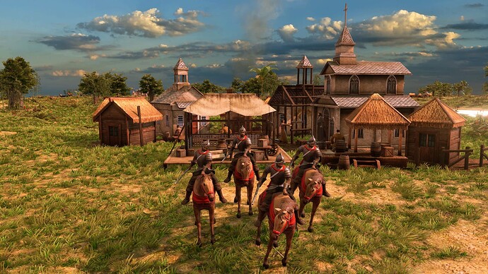 AoE III DE Jesuit Conquistador at sunrise