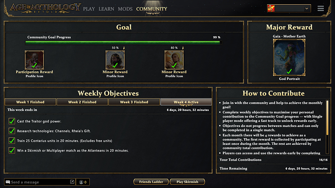 AoMR Gaia - Mother Earth community event week 4