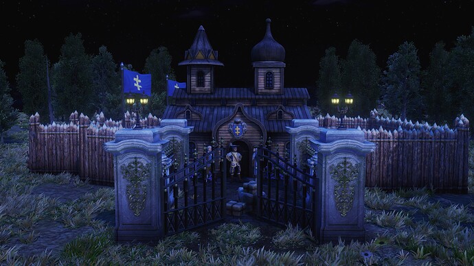 AoE III DE During the night House of Jagiellon