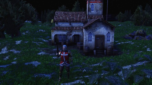 AoE III DE Alain Magnan during the night