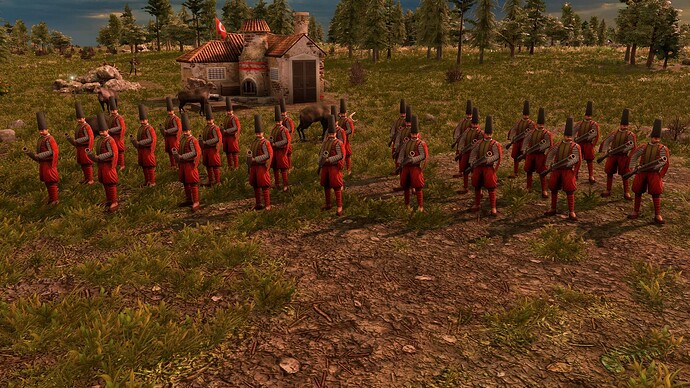AoE III DE Ottoman Grenade Launcher Humbaraci at sunrise