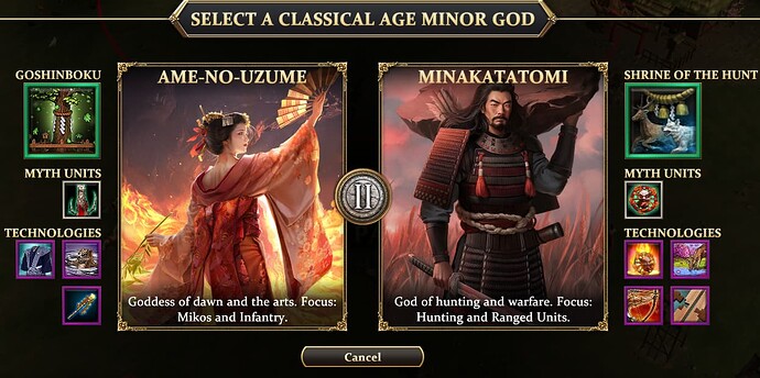 AoMR Ame-No-Uzume Old Portrait