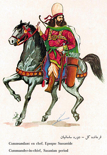 Rostam Farokhzad Commander in Chief of Sassanian Army