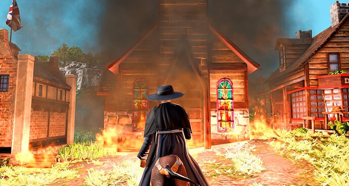 Screenshot contest - Burning Church AOE3DE