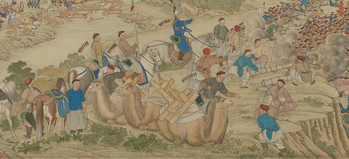 Qing cannons