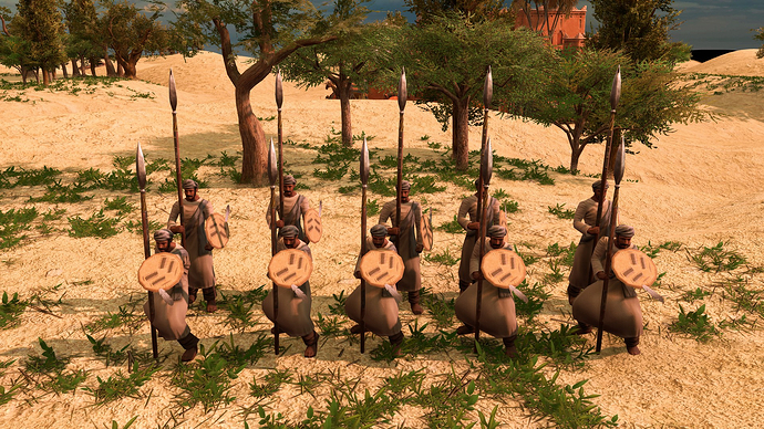 AoE III DE Berber Spearman at sunrise