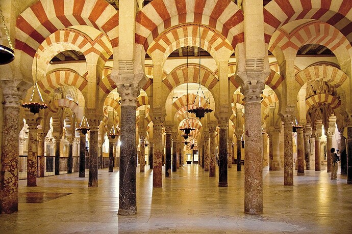 Mezquita de Cordova arcos