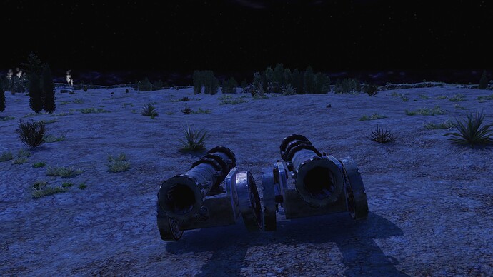 AoE III DE Ottoman Great Bombard during the night