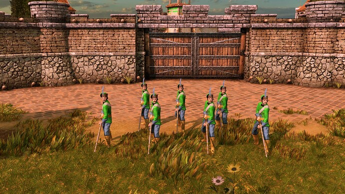 AoE III DE Italians Schiavone at sunrise