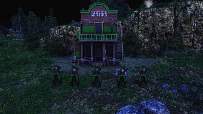 AoE III DE Mexicans Bandido during the night