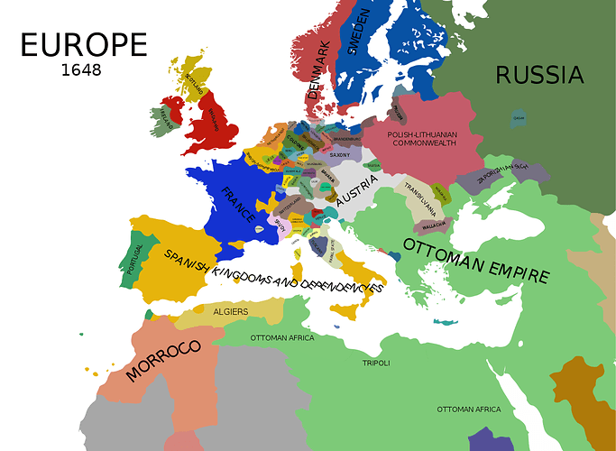 Europe In 1648
