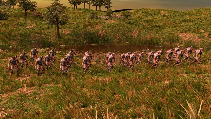 AoE III DE Lakota Elite Cetan Bowman at sunrise