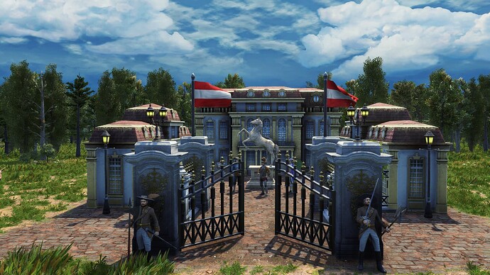 AoE III DE During the day at the House of Habsburg